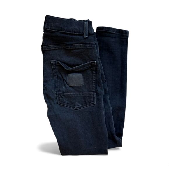 Womens Zara Black Rinse High Waisted Skinny Leg Jeans - Sz 31 - Picture 3 of 3